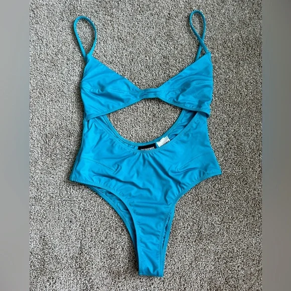 Jacquemus Aranja cutout swimsuit